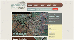 Desktop Screenshot of geomaticsyukon.ca